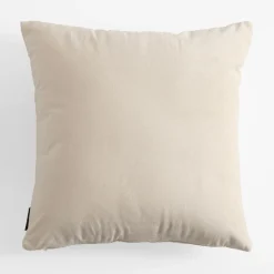 Poszewka welurowa geometryczna kremowa JONES 45x45 cm