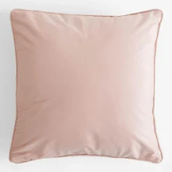 Poszewka z napisem różowa SUZI 45x45 cm