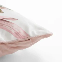 Poszewka z rowerem różowa SUZI 45x45 cm