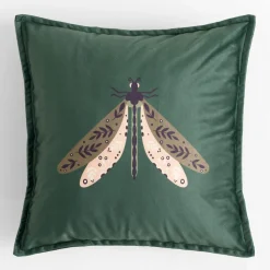 Poszewka zielona ALUNA 45x45 cm