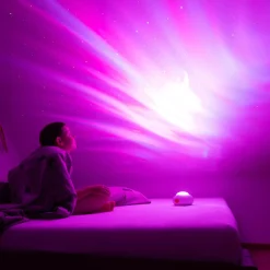 Projektor LED RGBW MARY'S UFO GALAKTYKA z pilotem