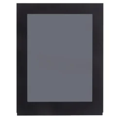 Przeszklony front drzwi PIANO PLUS 60x76,5 czarny mat