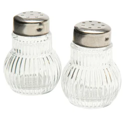 Przyprawniki solniczka i pieprzniczka mini w zestawie