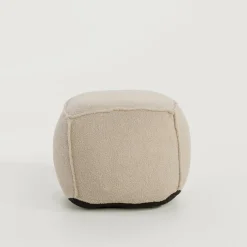 Puf beżowy boucle TASSTI
