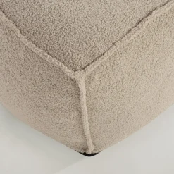 Puf beżowy boucle TASSTI