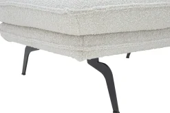 Puf biały MANDELLO PLUS