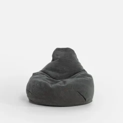 Puf sztruksowy szary BUZZI