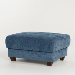 Pufa z pojemnikiem TIVOLI niebieska