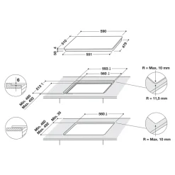 Płyta indukcyjna WHIRLPOOL WB B8360 NE