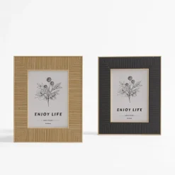 Ramka boho na zdjęcie 13x18 cm brązowa