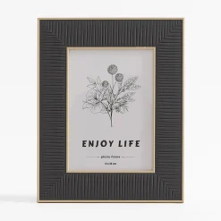 Ramka boho na zdjęcie 13x18 cm czarna