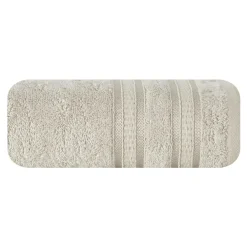 Ręcznik bambusowy beżowy MILA 50x90 cm