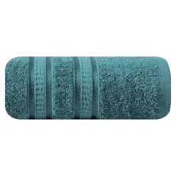 Ręcznik bambusowy niebieski MILA 70x140 cm