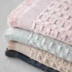 Ręcznik bambusowy różowy SOFT WAFEL BAMBOO SPA 80x160 cm