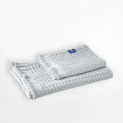 Ręcznik bambusowy srebrny SOFT WAFEL BAMBOO SPA 50x80 cm