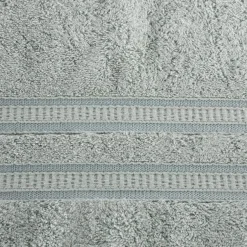 Ręcznik bambusowy srebrny MILA 50x90 cm