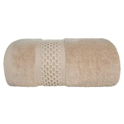Ręcznik bawełniany ASTI beżowy 50x90 cm