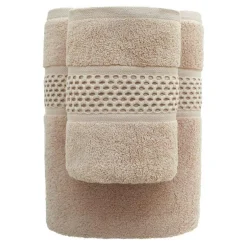 Ręcznik bawełniany ASTI beżowy 70x140 cm