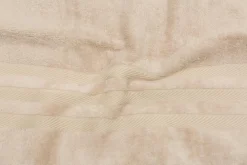 Ręcznik bawełniany beż CAROLINE 50x90 cm