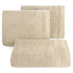 Ręcznik bawełniany beżowy DAMLA 30x50 cm