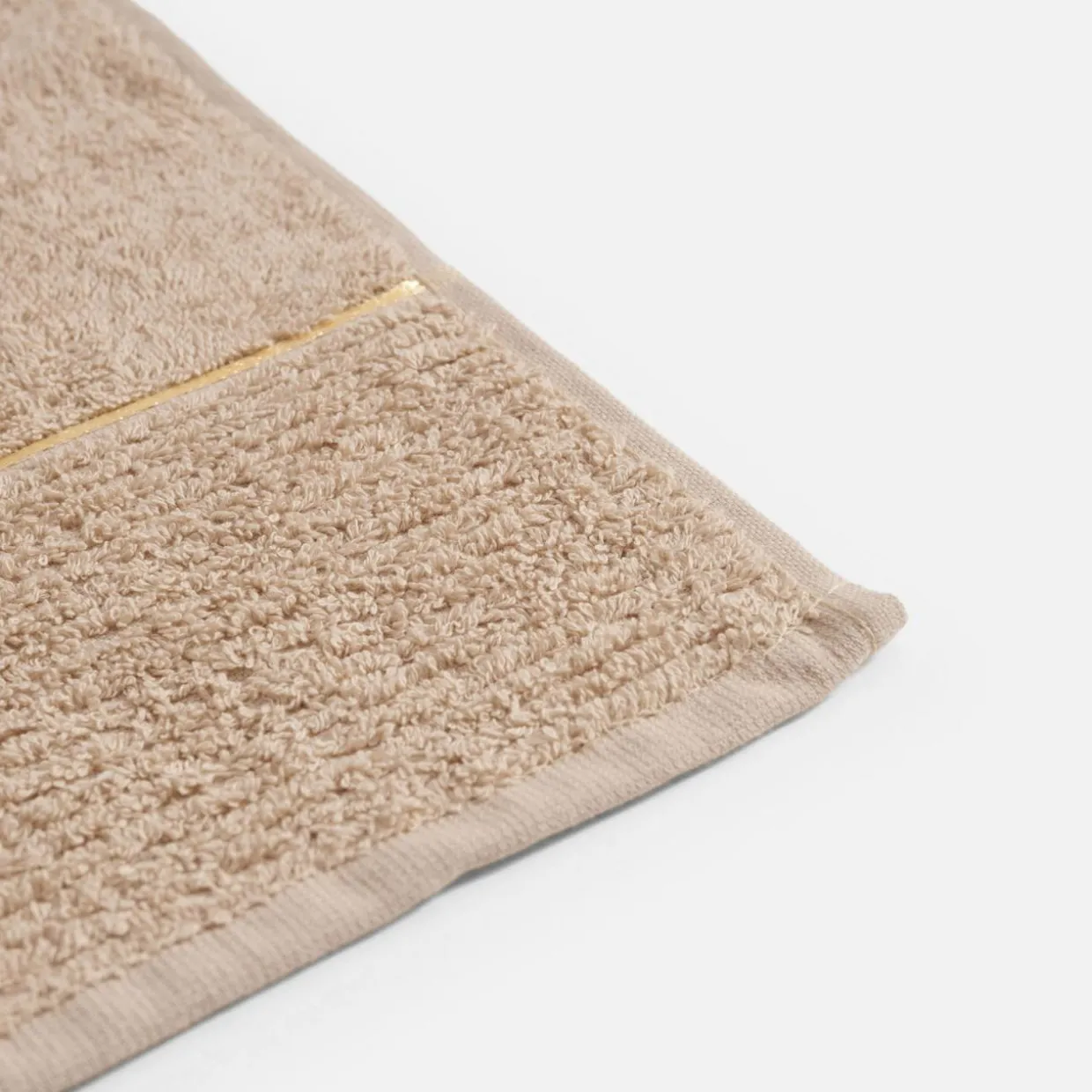 Ręcznik bawełniany beżowy GOLD NEW 50x90 cm