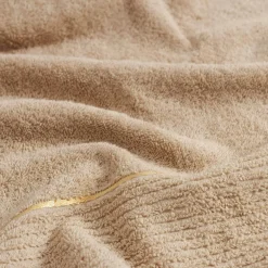 Ręcznik bawełniany beżowy GOLD NEW 70x140 cm