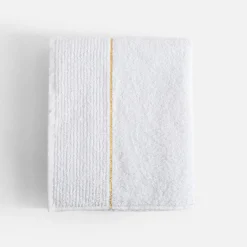 Ręcznik bawełniany biały GOLD NEW 70x140 cm
