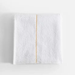 Ręcznik bawełniany biały GOLD NEW 50x90 cm