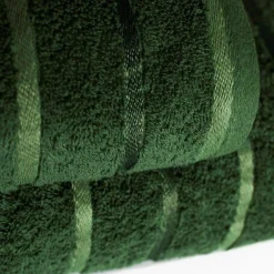 Ręcznik bawełniany butelkowa zieleń FRESH 70x140 cm