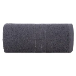 Ręcznik bawełniany do kąpieli grafitowy GALA 70x140 cm
