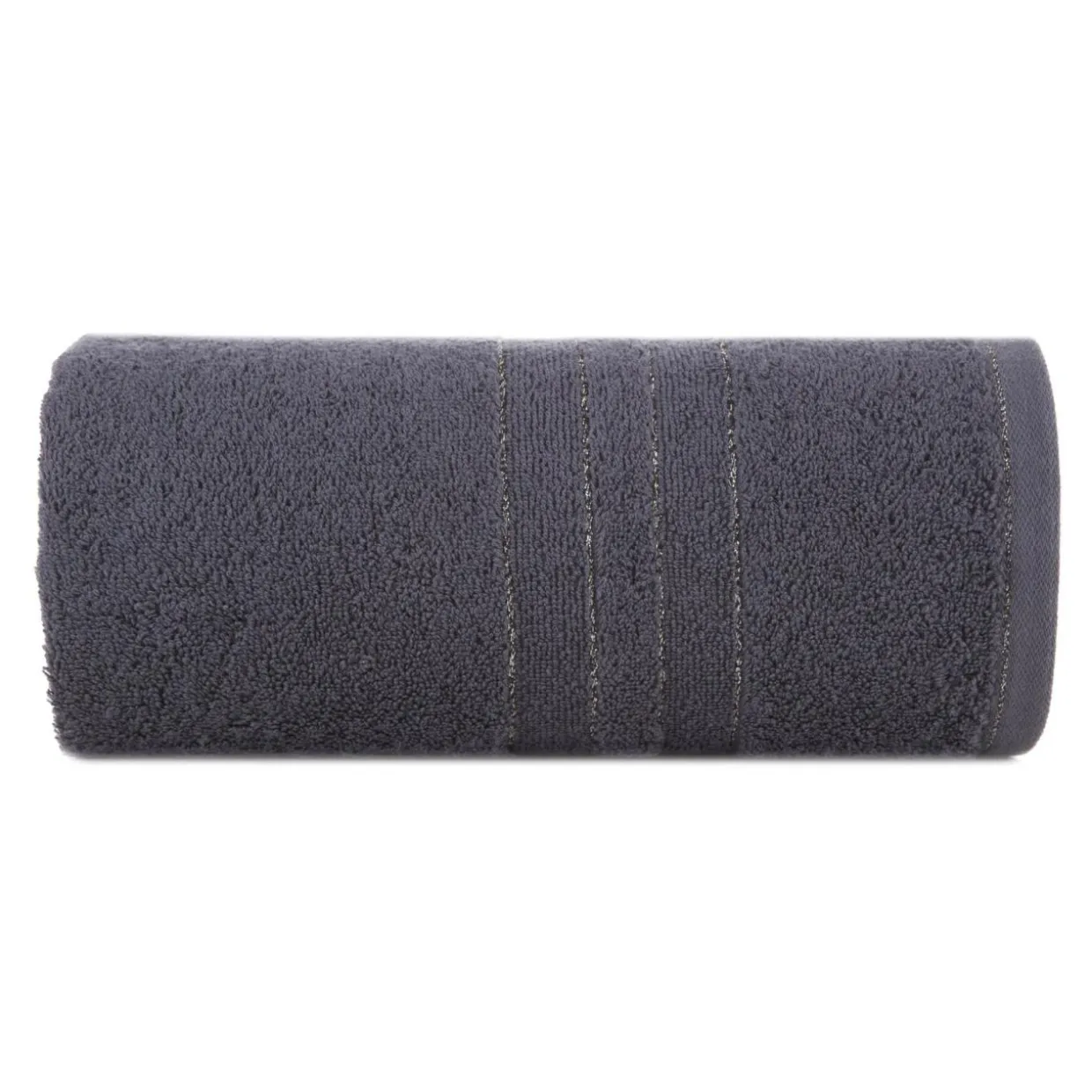 Ręcznik bawełniany do kąpieli grafitowy GALA 70x140 cm