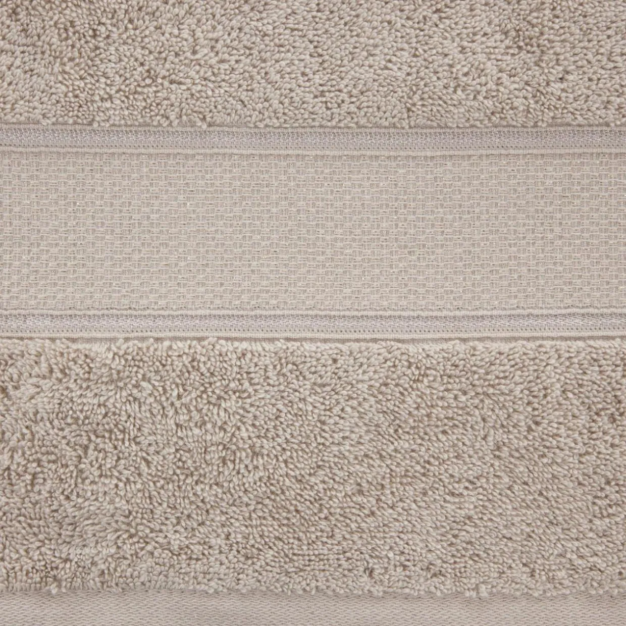 Ręcznik bawełniany do rąk beżowy LIANA 30x50 cm