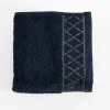 Ręcznik bawełniany granatowy LAYLA 70x140 cm