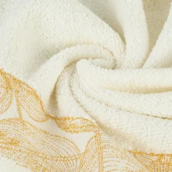 Ręcznik bawełniany kremowy AGIS 70x140 cm