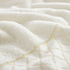 Ręcznik bawełniany kremowy LAYLA 70x140 cm