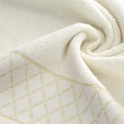 Ręcznik bawełniany kremowy LAYLA 50x90 cm