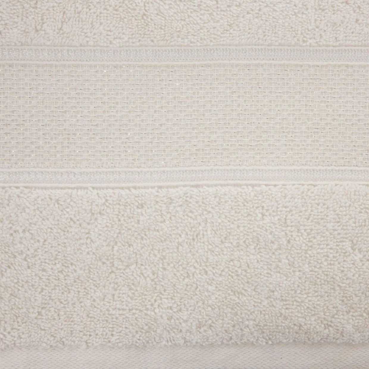 Ręcznik bawełniany kremowy LIANA 50x90 cm