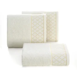 Ręcznik bawełniany kremowy LAYLA 30x50 cm