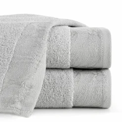 Ręcznik bawełniany srebrny AGIS 50x90 cm