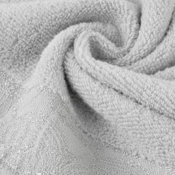 Ręcznik bawełniany srebrny AGIS 50x90 cm