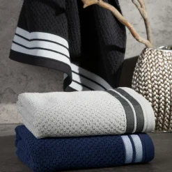 Ręcznik bawełniany srebrny MADLEN 30x50 cm