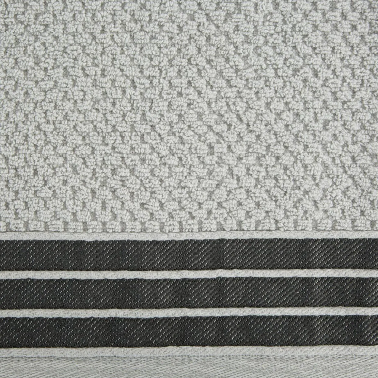 Ręcznik bawełniany srebrny MADLEN 70x140 cm