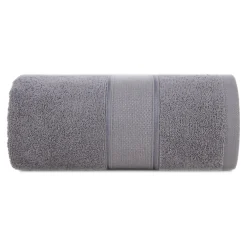 Ręcznik bawełniany srebrny LIANA 50x90 cm