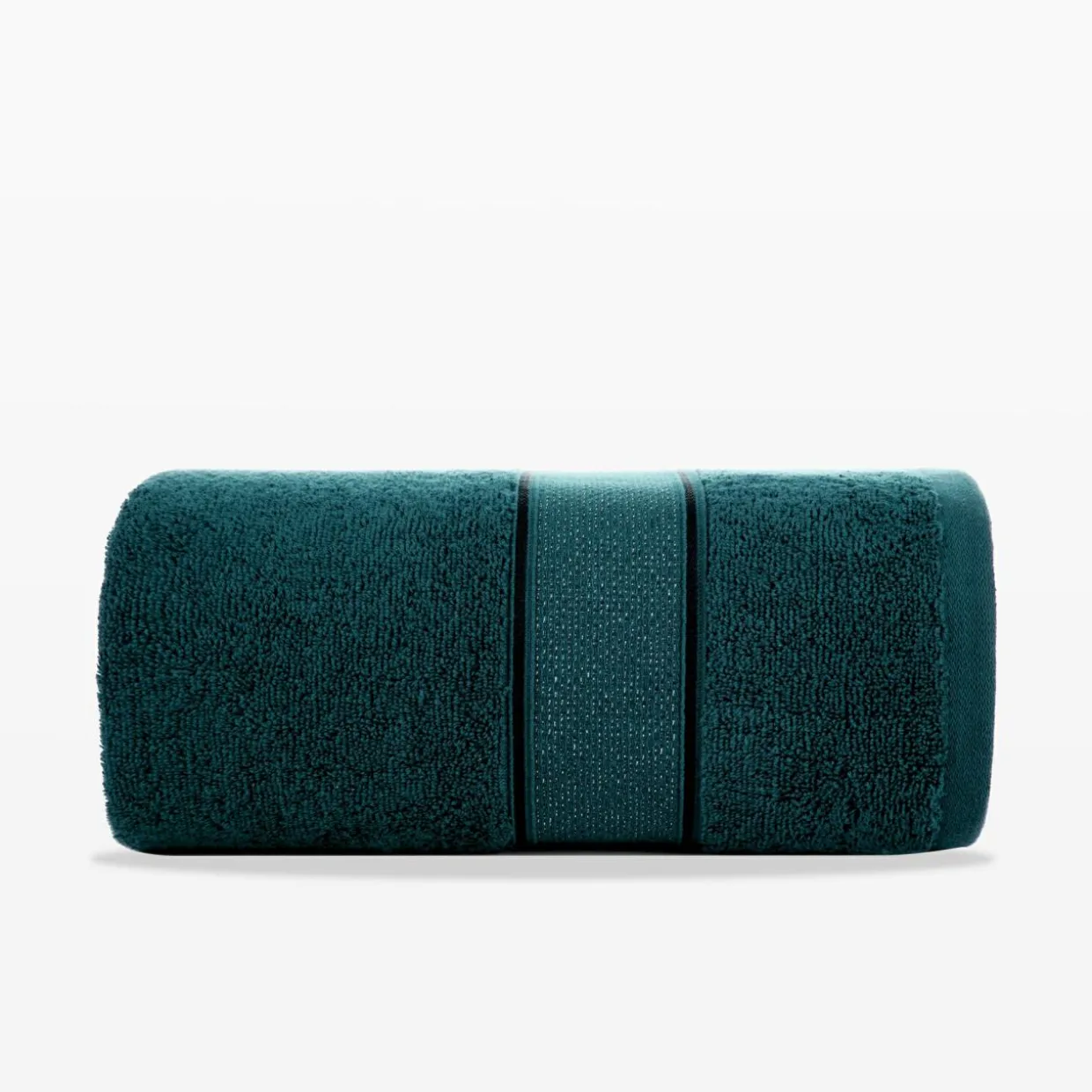 Ręcznik bawełniany zieleń turkusowa LIANA 70x140 cm