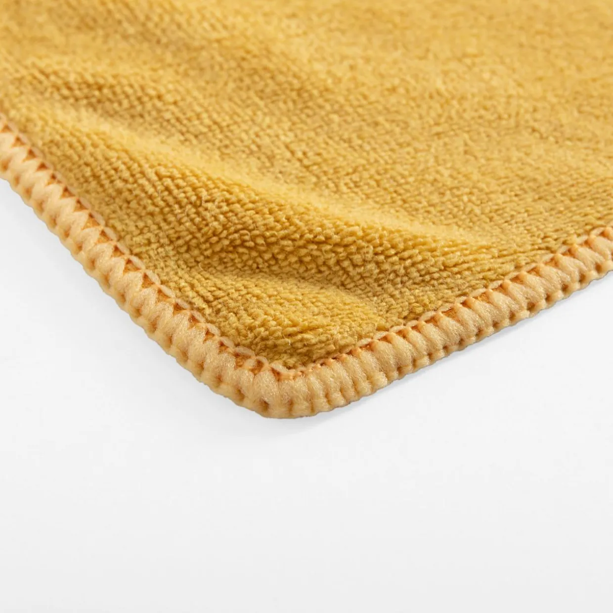 Ręcznik do rąk szybkoschnący musztardowy AMY 30x30 cm
