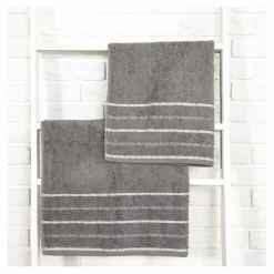 Ręcznik szary FRESH 70x140 cm