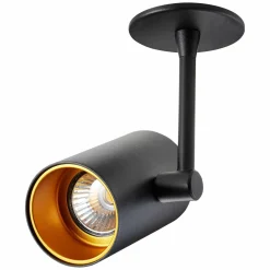 Reflektor czarno-złoty TORI SL