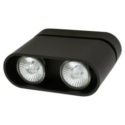 Reflektor natynkowy 2-punktowy czarny RONDIA2