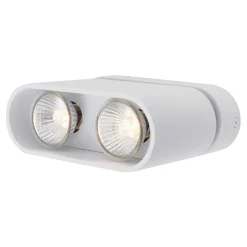 Reflektor natynkowy 2-punktowy biały RONDIA2