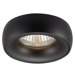 Reflektor podtynkowy czarny MOONING SL